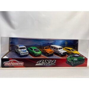 Majorette 4x4 SUV 5-car Giftset 1/64 Scale